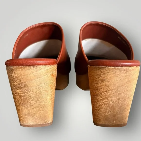 EVERLANE The‎ Clog Napa Leather | British Tan | Size 11 - Picture 7 of 10